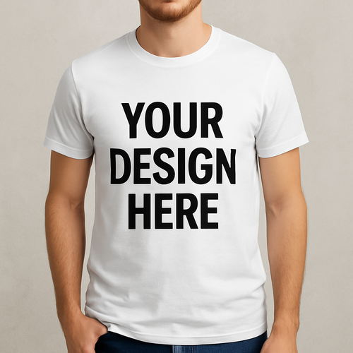 3-D Short Sleeve Custom T-Shirt