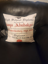 Load image into Gallery viewer, Graduation/Diploma Pillow